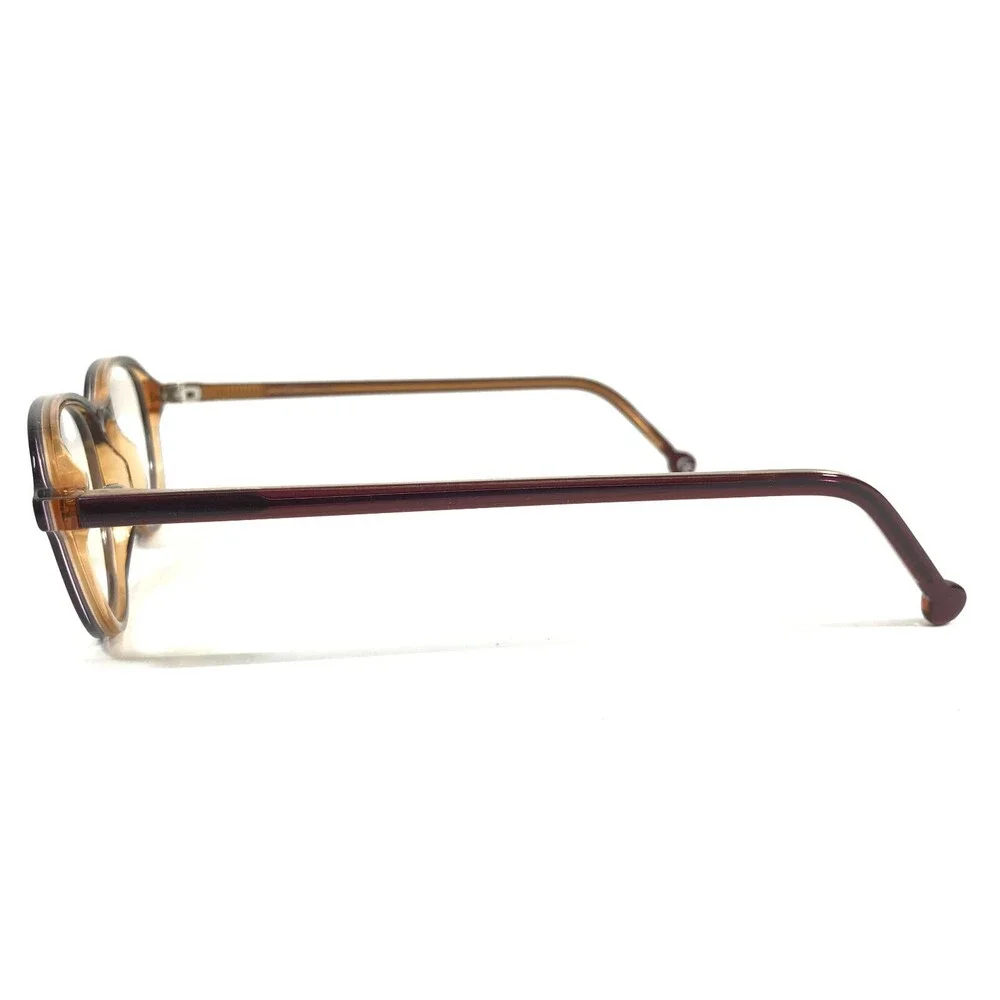 Vintage la Eyeworks Eyeglasses Frames BUBBLE 259 Transp Purple Brown 47-17-135